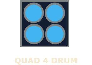 quad-drum